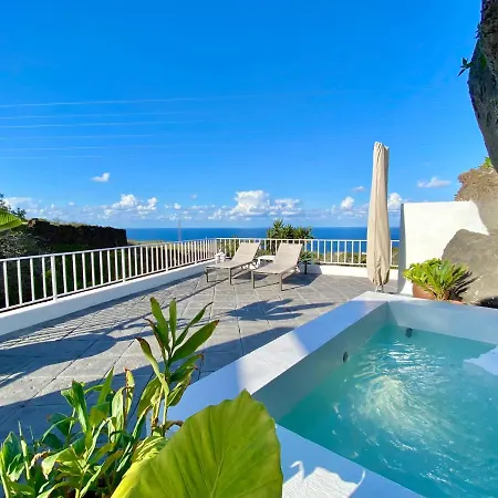 Casa Fontana, Amazing Sea View And Wide Terrace With Pool La Orotava