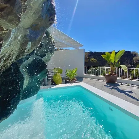 Casa Fontana, Amazing Sea View And Wide Terrace With Pool La Orotava